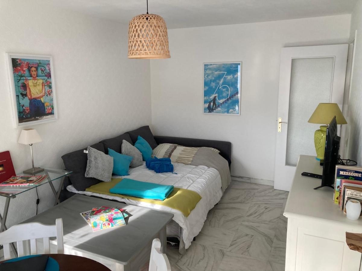 Appart Proche Plage Avec Grand Balcon 칸느 외부 사진