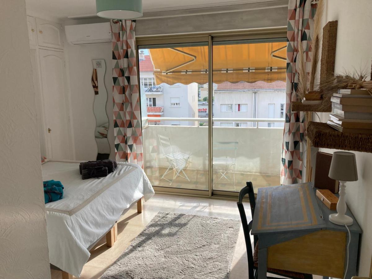 Appart Proche Plage Avec Grand Balcon 칸느 외부 사진
